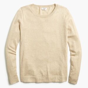 J Crew cotton Teddie sweater XXL heather light khaki